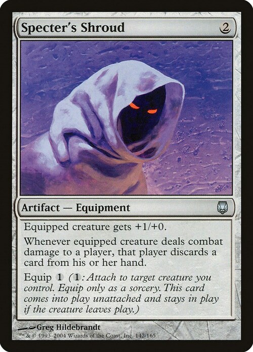 Specter's Shroud Card Front