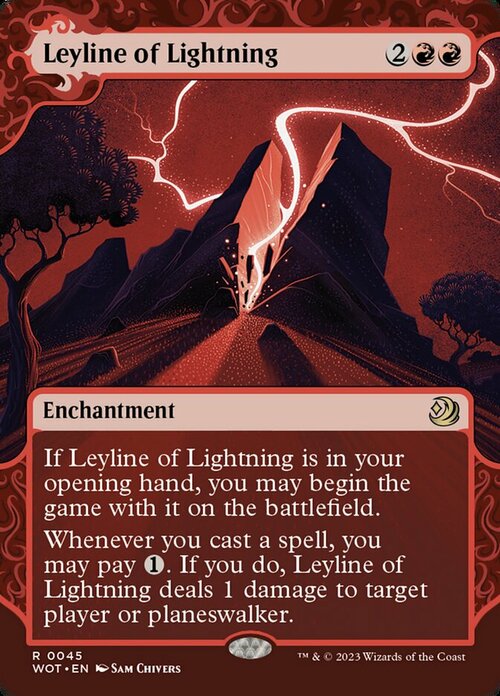 Leyline of Lightning Card Front