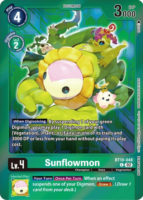 Sunflowmon Card Front