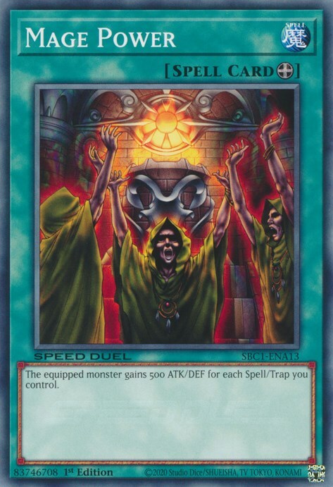 Mage Power Card Front