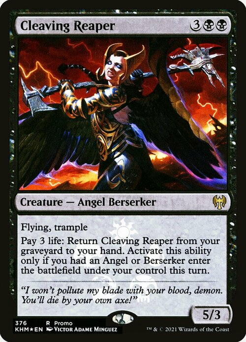 Cleaving Reaper Card Front