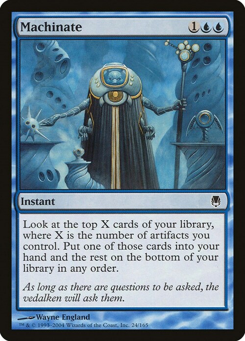 Machinate Card Front