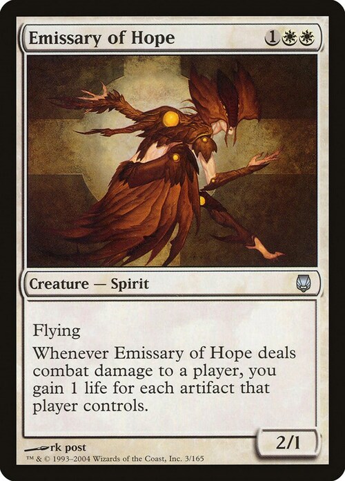 Emissary of Hope Card Front