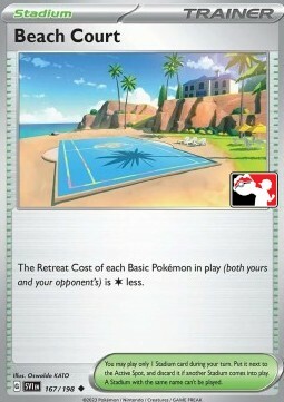 Beach Court Card Front