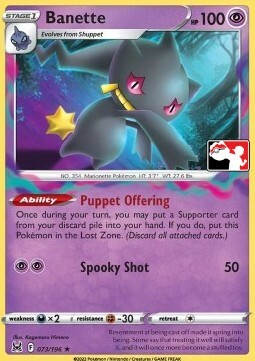 Banette Card Front