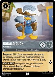 Donald Duck - Musketeer