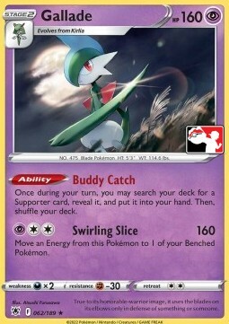 Gallade Card Front