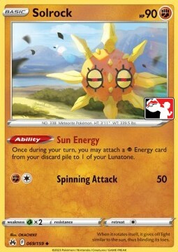 Solrock Card Front