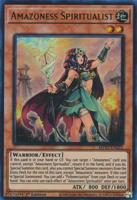 Amazoness Spiritualist Card Front