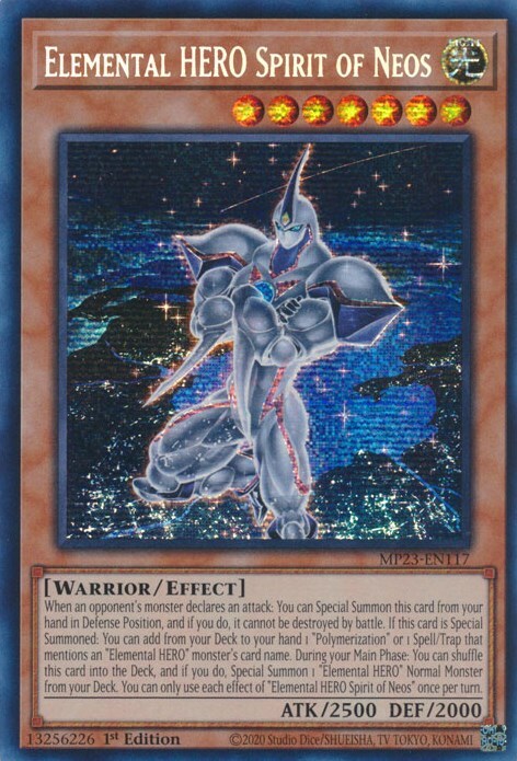 Elemental HERO Spirit of Neos Card Front