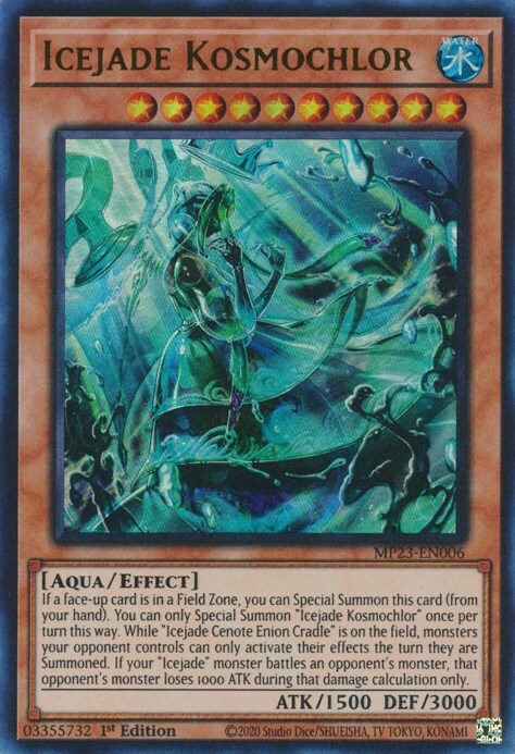 Icejade Kosmochlor Card Front