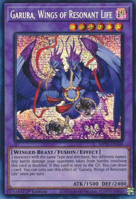 Garura, Wings of Resonant Life Card Front