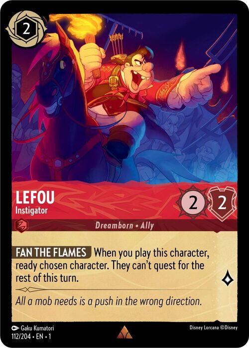 Lefou - Instigator Card Front