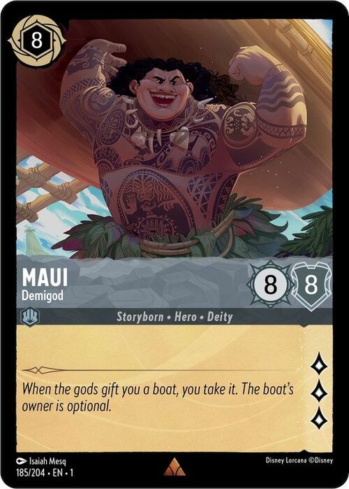 Maui - Demigod Card Front