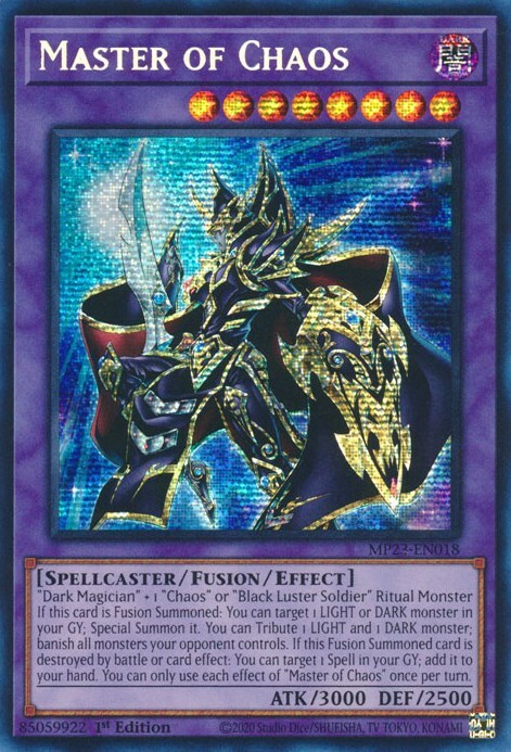 Master of Chaos Card Front