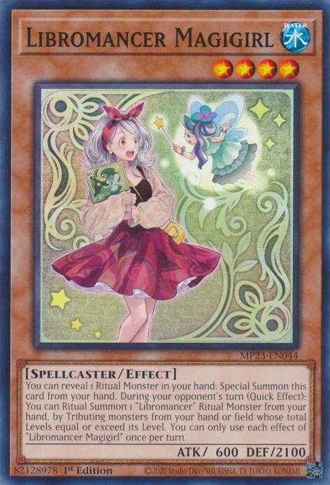 Libromancer Magigirl Card Front