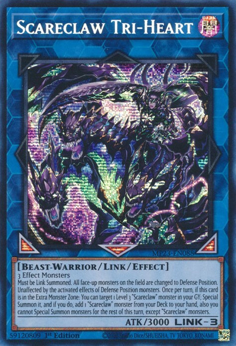 Scareclaw Tri-Heart Card Front