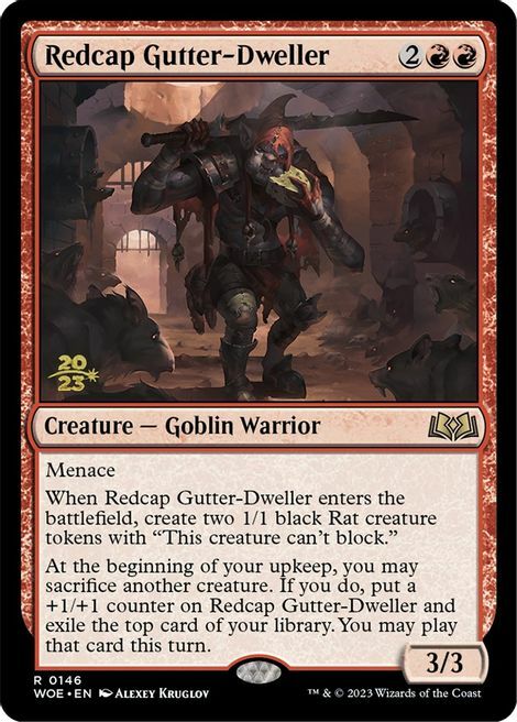 Redcap Gutter-Dweller Card Front