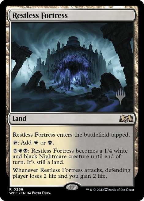 Restless Fortress Card Front