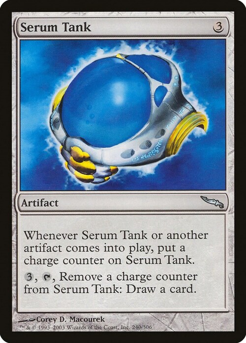 Serum Tank Card Front