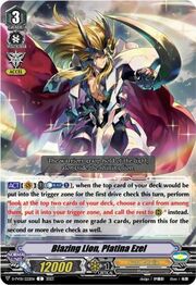 Blazing Lion, Platina Ezel