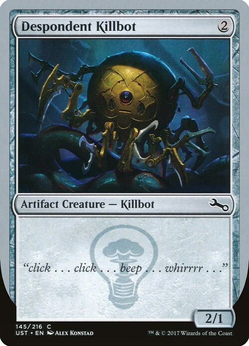 Despondent Killbot Card Front