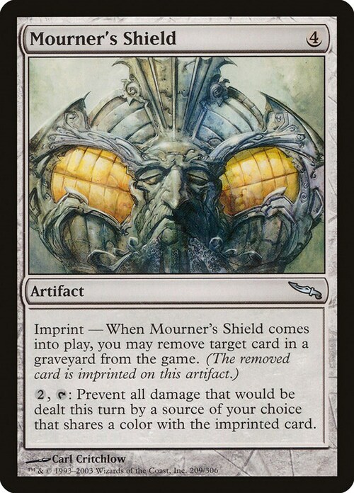 Mourner's Shield Card Front