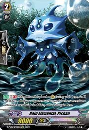 Rain Elemental, Pichan