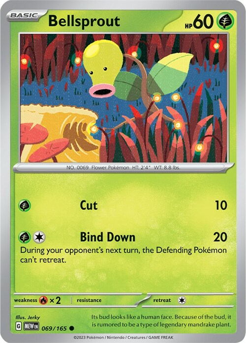 Bellsprout Card Front