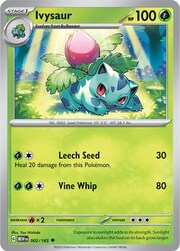 Ivysaur [Vine Whip | Poisonpowder]