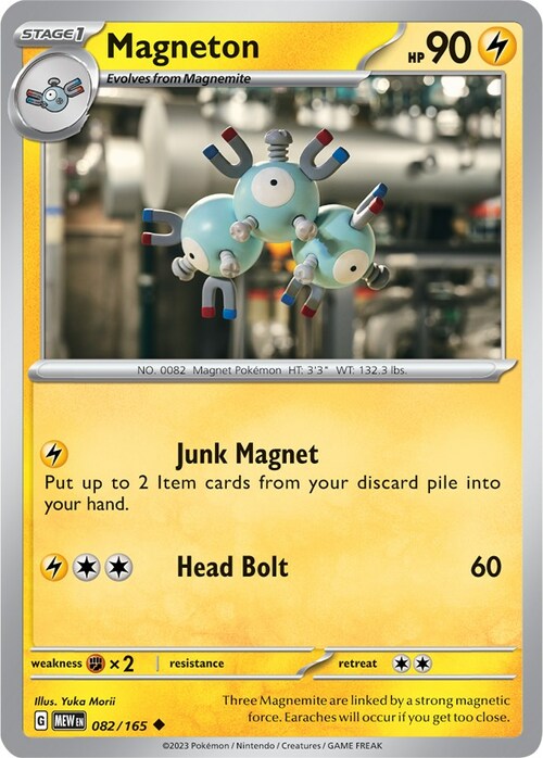 Magneton Card Front