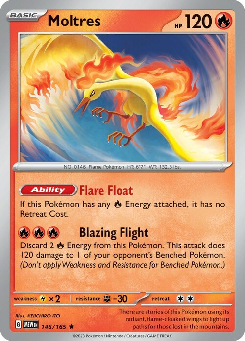 Moltres Card Front