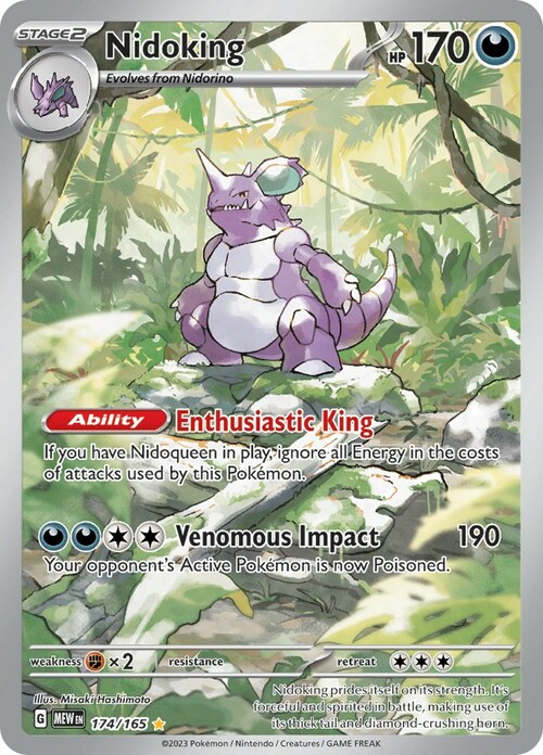 Nidoking Card Front