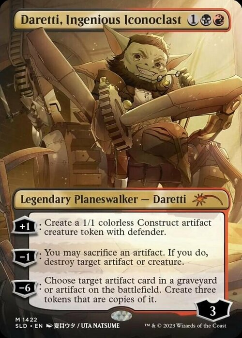 Daretti, Ingenious Iconoclast Card Front