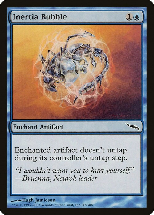 Inertia Bubble Card Front