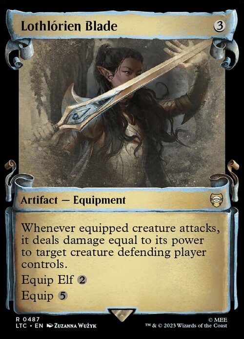 Lothlórien Blade Card Front