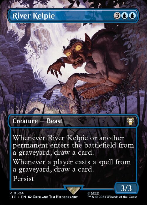 River Kelpie Card Front