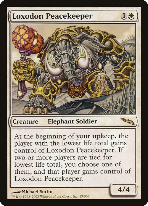 Loxodon Peacekeeper Card Front