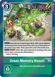 Green Memory Boost!