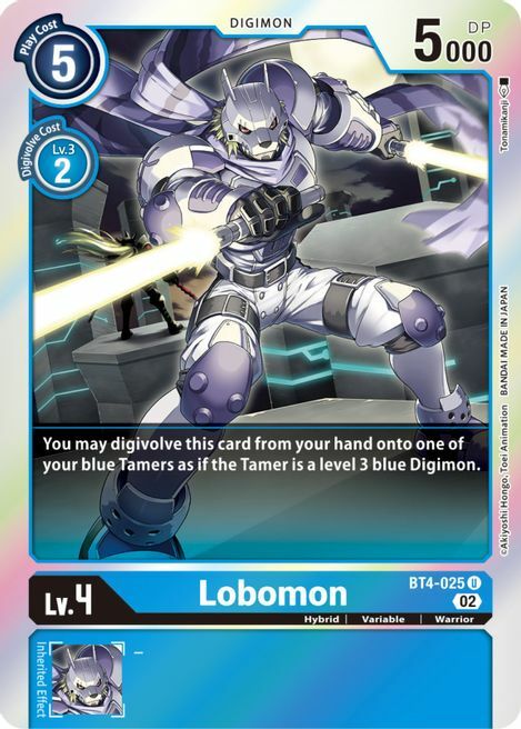 Lobomon Card Front