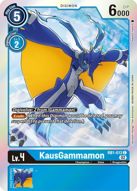 KausGammamon Card Front