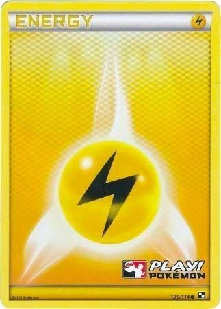 Lightning Energy Card Front