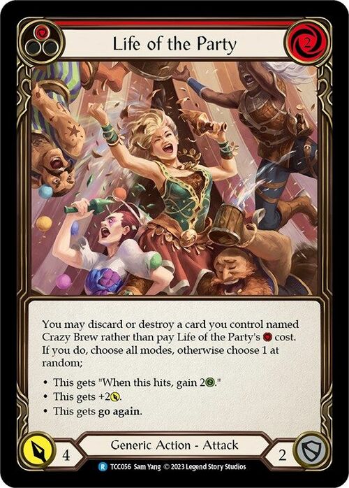 Life of the Party Card Front