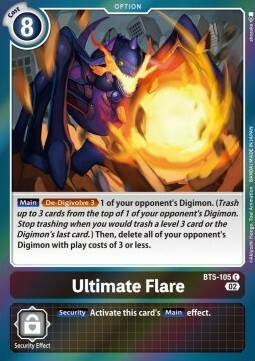 Ultimate Flare Card Front