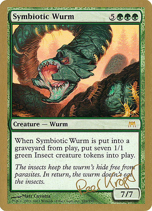 Symbiotic Wurm Card Front