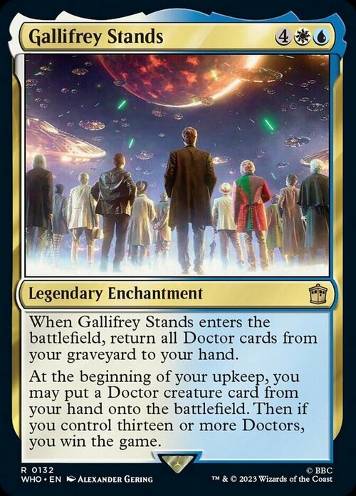 Gallifrey Stands Card Front