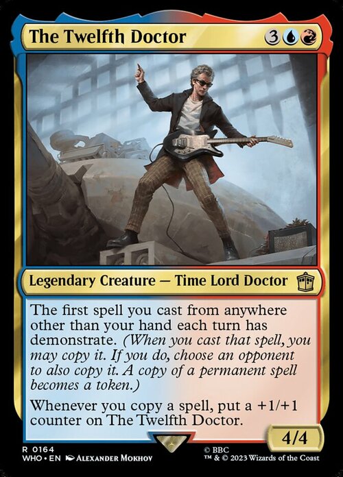 The Twelfth Doctor Card Front