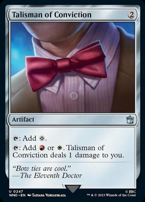 Talisman of Conviction Card Front