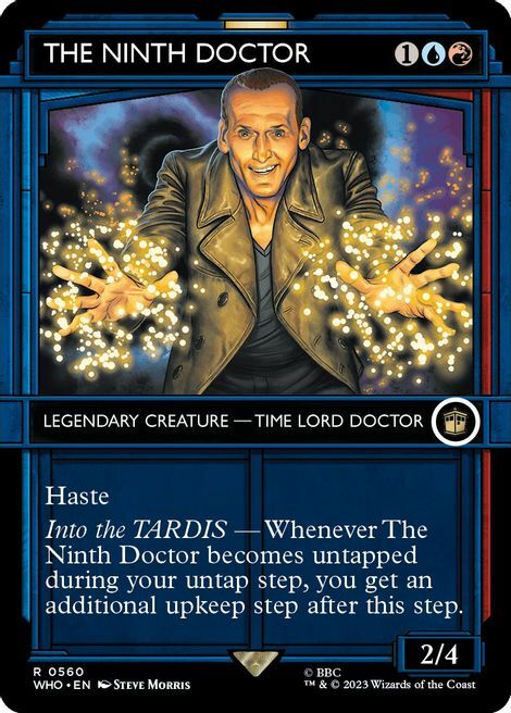 The Ninth Doctor Card Front