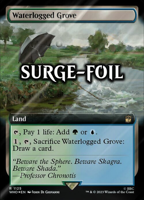 Waterlogged Grove Card Front